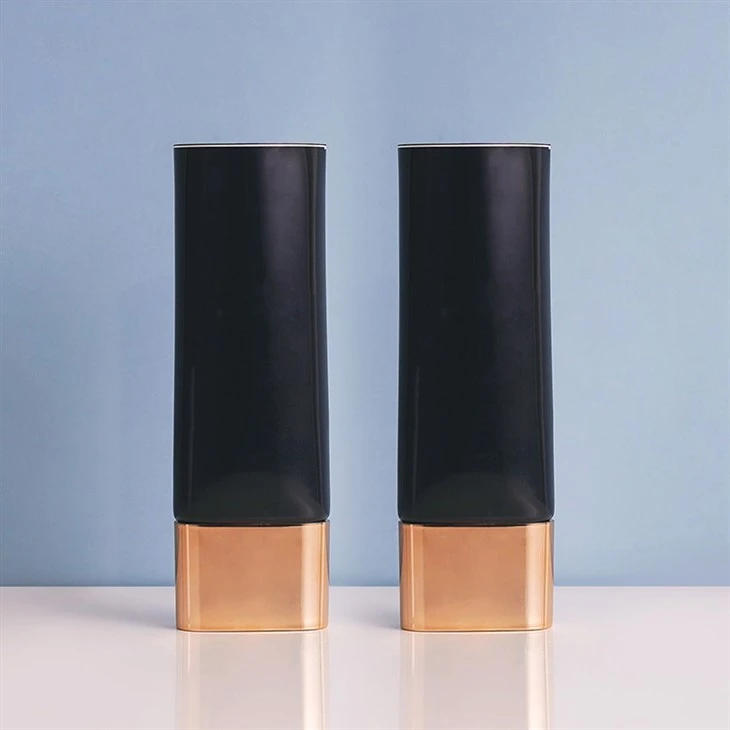 75ml Oval Shaped PE Material BB CC Cream Hand Cream Sunscreen Cream Tube